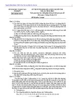 Kỳ thi tuyển sinh lớp 10 THPT chuyên TỈNH Môn thi Hóa Học - Sở giáo dục và đào tạo An Giang doc