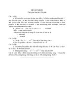 Đề Thi Thử Học Sinh Giỏi Lớp 9 Toán - Phần 1 - Đề 27 pdf