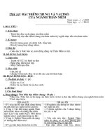 Tiết 22: đặc điểm chung và vai trò của ngành thân mềm Sinh học lớp 7 tập huấn đổi mới phương pháp