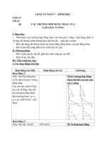 các trường hợp bằng nhau của tam giác vuông - hình học 7 - gv.đ.t.trung