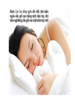 Đông y và chuyện giấc ngủ pdf