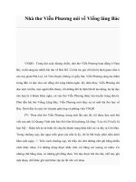 Nhà thơ Viễn Phương nói về Viếng lăng Bác doc