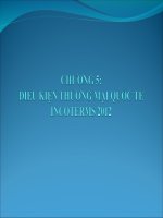 Điều kiện thương mại quốc tế incoterm 2012 ppt