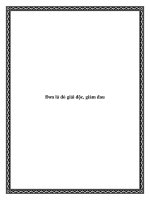 Đơn lá đỏ giải độc, giảm đau docx