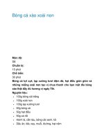 Bóng cá xào xoài non pptx