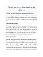 15 Add-Ons giúp sử dụng Gmail chuyên nghiệp hơn docx
