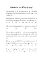 Thời điểm nào dễ bị đột quỵ? potx