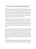 Firefox 3.6.4 có khả năng chống “treo” docx