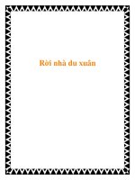 Rời nhà du xuân potx