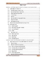 Đề tài: Phân tích hoạt động kinh tế pot