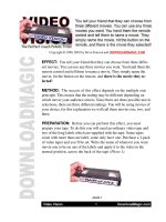 Steve Fearson - Video Vision Magic Trick