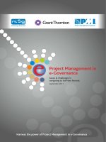 Project Management in e-Governance pptx