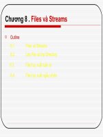 Chương 8 . Files và Streams potx