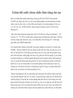 Giảm lãi suất chưa chắc làm tăng dư nợ ppt