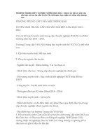 TRƯỜNG TRUNG cấp y hà nội TUYỂN SINH 2014