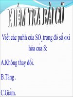 Bai 46 axit sunfuric