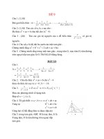 Đề Thi Thử Học Sinh Giỏi Lớp 8 Toán 2013 - Phần 2 - Đề 16 pptx