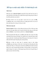 IE9 tạo ra một cuộc chiến về trình duyệt web docx