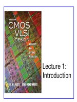 CMOS VLSI Design - Lecture 1: Introduction ppt