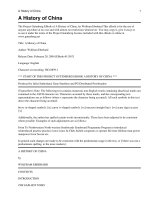 A History of China potx