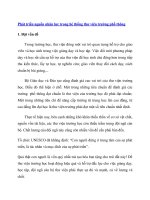 Phát triển nguồn nhân lực trong hệ thống thư viện trường phổ thông potx