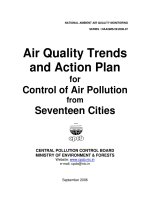 Air Quality Trends and Action Plan for Control of Air Pollution from Seventeen Cities potx