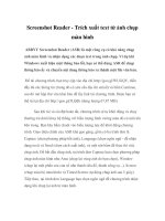 Screenshot Reader - Trích xuất text từ ảnh chụp màn hình pot