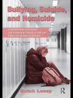 Bullying, Suicide, and Homicide pptx