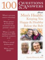 100 Questions & Answers About Men’s Health: Keeping You Happy & Healthy Below the Belt pot