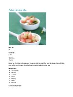 Salad cùi dưa hấu docx