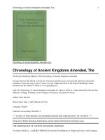 Chronology of Ancient Kingdoms Amended potx