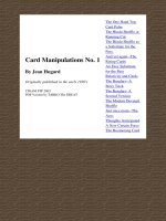 Jean Hugard - Card Manipulations 1