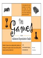 GAMES FOR ADOLESCENT REPRODUCTIVE HEALTH docx