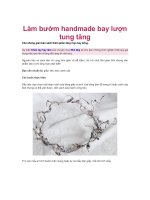 Làm bướm handmade bay lượn tung tăng doc
