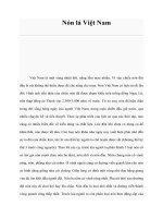 Nón lá Việt Nam docx