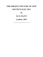 THE PRESENT PICTURE OF NEW SOUTH WALES, 1811 docx