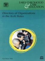 Directory of Early Childhood Care and Education Organizations in the Arab States pot