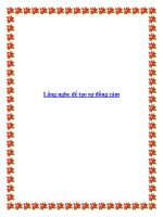 Lắng nghe để tạo sự đồng cảm pdf