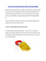 Seo quan trọng như thế nào đối với doanh nghiệp doc