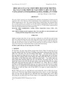 HIỆU QUẢ CỦA CÁC CHẤT ĐIỀU HOÀ SINH TRƯỞNG BA, NAA VÀ IBA TRÊN SỰ TẠO CHỒI VÀ RỄ CÂY MAI VÀNG (OCHNA INTEGERRIMA (LOUR.) MERR.) IN VITRO docx