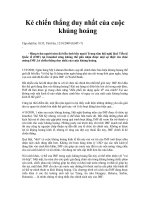 Kẻ chiến thắng duy nhất của cuộc khủng hoảng potx