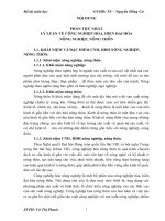 Đề tài: LÝ LUẬN VỀ CÔNG NGHIỆP HÓA, HIỆN ĐẠI HÓA NÔNG NGHIỆP, NÔNG THÔN pptx