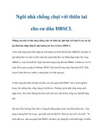 Ngôi nhà chống chọi với thiên tai cho cư dân ĐBSCL ppt