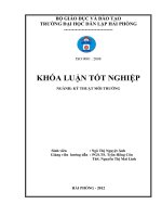 Tính toán thiết kế hệ thống xử lý nước thải nhà máy bia công suất 3000 m3/ngày đêm
