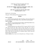 đề thi lí thuyết tốt nghiệp khóa 2 - điện công nghiệp - mã đề thi mã đề thi dcn - lt (23)
