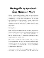 Hướng dẫn tự tạo ebook bằng Microsoft Word doc