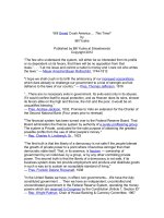 Will Greed Crush America … This Time doc