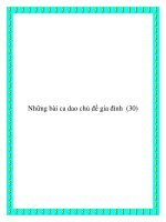 10 bài ca dao chủ đề hạnh phúc gia đình pdf