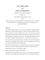 THE LADIES'''' BOOK OF USEFUL INFORMATION docx
