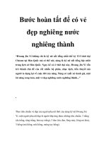 Bước hoàn tất để có vẻ đẹp nghiêng nước nghiêng thành pdf